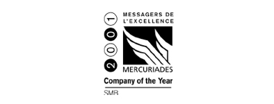 Winner of the Best Overall Company of the Year in Quebec (PME) at the Mercuriades Award.