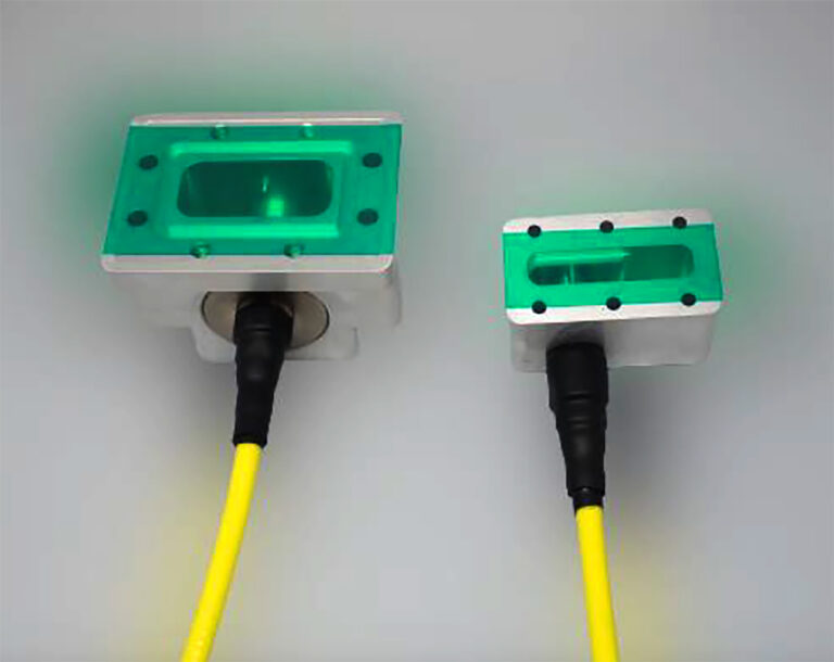 SemiFlexible RF Coaxial Cable with Waveguide Adaptor Transitions